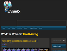 Tablet Screenshot of elvinelol.com